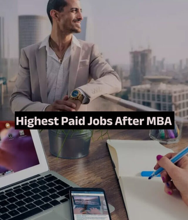 Highest Paid Jobs After MBA