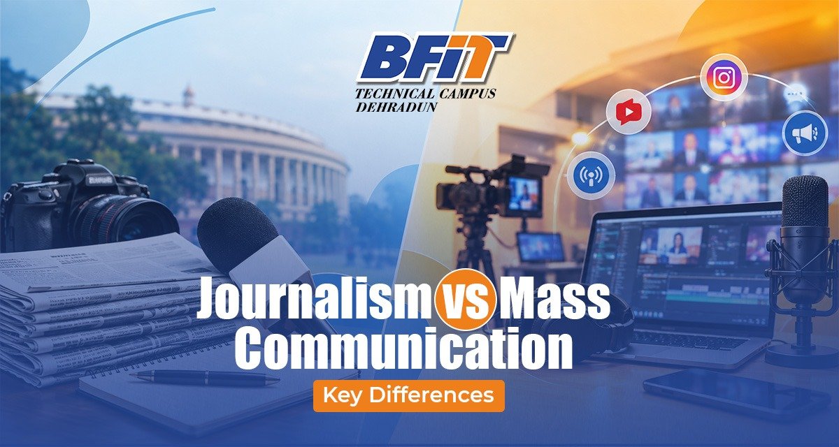 Journalism vs Mass Communication